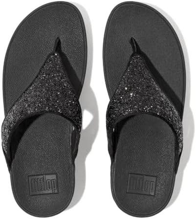 Resim Fitflop Lulu Glitter Toe-Thongs kadın sandaleti 