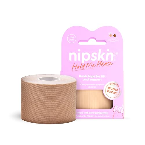 Boob Tape Medium and Plus Size - Black, Mocca and Cream Colors