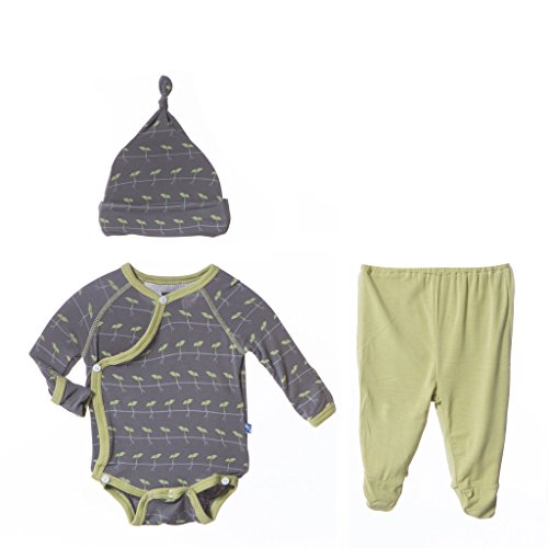 KicKee Pants Baby Boys Print Newborn Gift Set