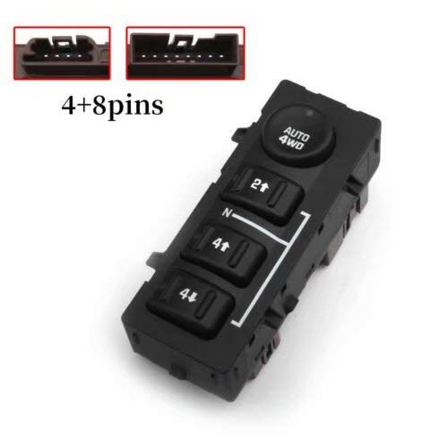 4WD 4x4 S¨¦lecteur de Cas de Transfert Commutateur de Dash 19259313 Pour Sierra