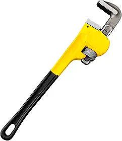 Chave Grifo 12 Pol Hidráulica Mecânica para Tubos Profissional Tipo Americano Em Aço Forjado Ajustável