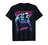 Marvel X-Men Wolverine Neon Retro Logan T-Shirt