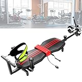 ●【Dispositivo azionato manualmente】Il nostro tavolo da trazione per lo stretching della schiena utilizza una retrazione a manovella, risparmiando ulteriore lavoro. L'asta telescopica può essere utilizzata da sola, regolabile su e giù, risolvendo facilmente il problema dell'inconveniente causato da anziani o bambini. La nostra panca per la decompressione con estensione della schiena può sopportare fino a 150 kg, consentendo di allenarsi o allungarsi in tutta tranquillità.