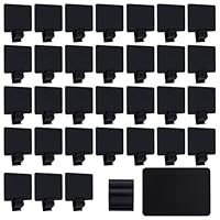 OLYCRAFT 50 Packung Schüssel Schilderklammern Schwarzer Kunststoff Etikettenhalter Für tabletts Brett Set Wiederverwendbare Etikettenklammer Preisschildhalter Etikett Für Tassen Schüsseln