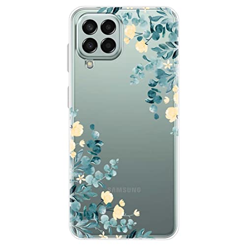 Fashionury Designer Soft Silicone Back Cover Case Compatible for Samsung Galaxy M33 5G-D0153 (Multi-Coloured)- Best and cheap mobile covers in India