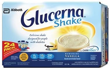 Glucerna Homemade Vanilla Shake - 8 oz. - 24 ct. (pack of 2)