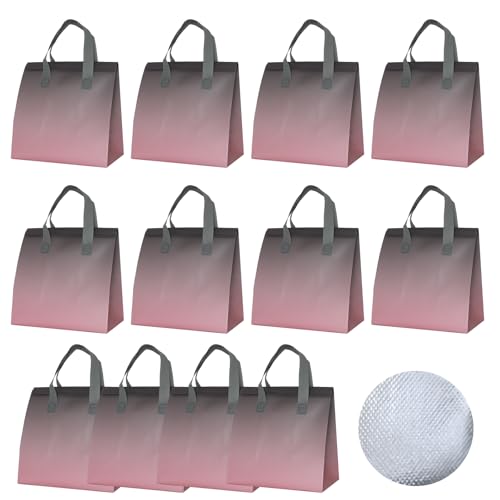 Chanseen 12Pcs Disposable Insulated Lunch Bag...
