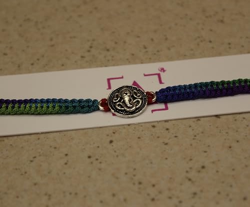 TAAJAS FOOD Kaju Katli (250g) with 925 Pure Silver Rakhi | Indian Mithai Made with Finest Cashews | Rakhi Gift Hamper for Brother | Festive Sweet Box for Celebration