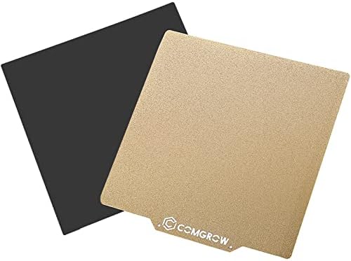 PEI Sheet Magnetic Flexible Heated Bed, PEI Spring Steel 235x235mm for Creality Ender 3/Ender 3 Pro/Ender 3 V2/Ender 3 V2 Neo/Ender 3 Neo/Ender 3 S1/Ender 3 S1 Pro/3 Pro X/Ender 5/5 Pro 3D Printer