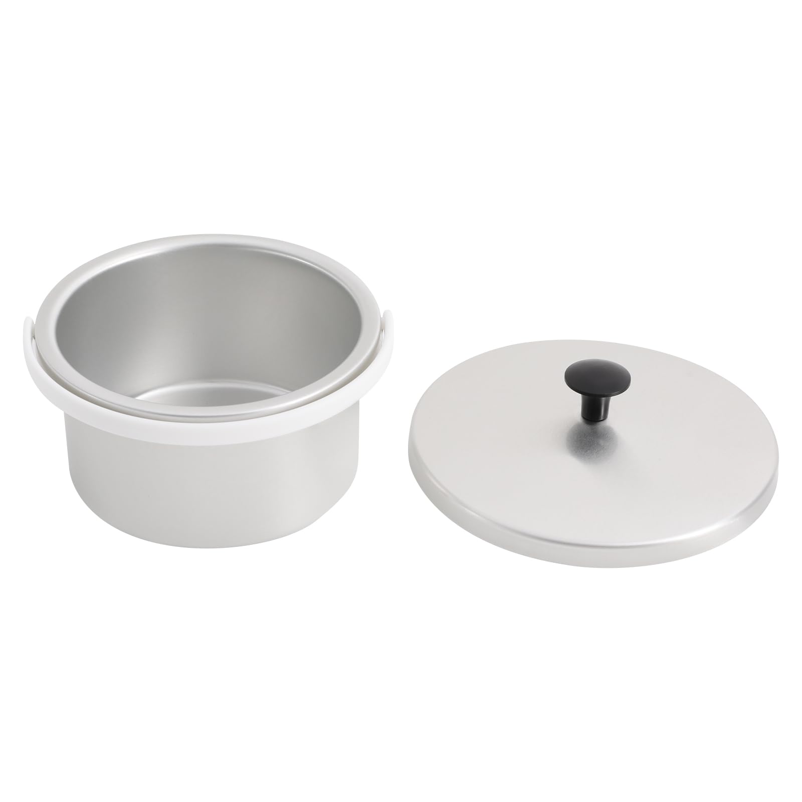 Doppio scalda cera, 200 W, cera calda, set per la depilazione, scalda cera elettrico, temperatura regolabile 0-100 °C, riscaldamento a cera