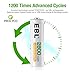 EBL AA Rechargeable Batteries 2800mAh Ni-MH (8 Pack) and 808 Rechargeable AA AAA Battery Charger