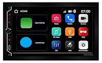 Autoradio Einbaupaket für ESX VMX700DAB kompatibel mit Hy,ai Santa Fe DM | CarPlay Wireless Android Auto Wireless Bluetooth – Ansicht 4