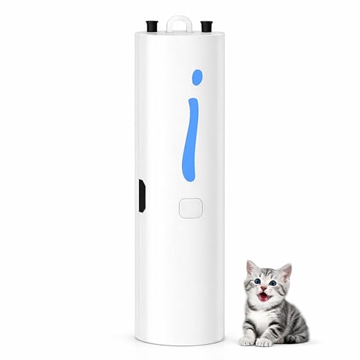 Air Ionizer, Negative Ion Air Purifier for Pet Homes and Small Spaces, Quiet Ozone Free Filterless Air Cleaner for Cat Litter Room, Bathroom, Bedroom, Desk (F6I White) (F6I White)