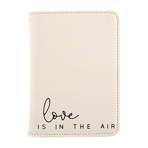 Creative Brands Santa Barbara Design Studio Wedding Collection Passport Holder, 3.75" x 5.5", Love in Air