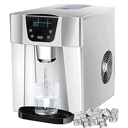 Fabricadora de hielo compacta portátil para cocina y oficina miniatura 1