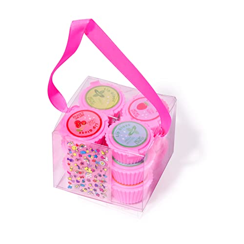 12 Pcs Fruity Cupcake Lip Gloss Party Favor Set