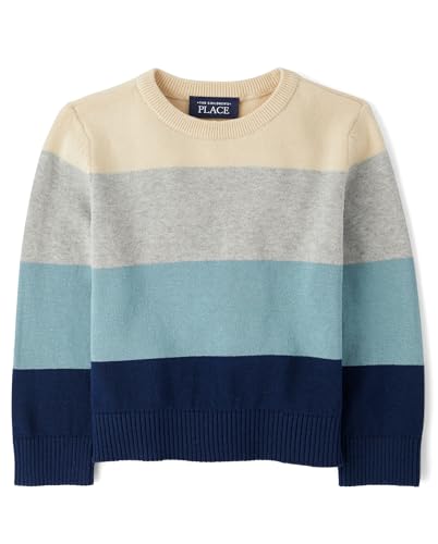 Image of The Children's Place Girls' and Toddler Long Sleeve Mock Neck Pullover Sweater