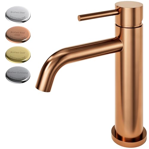 bathroom sink faucets copper
