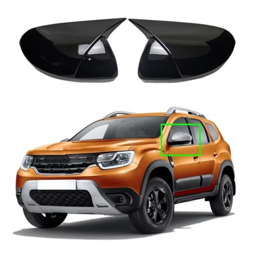 Coque rétroviseur Duster HM 2018-2023 look carbone noir