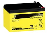 Alternativ Spezial Akku Batterie Industrie Kinderauto 12V 13Ah wie 14Ah 15Ah 20hr E-Roller E-Scooter Quad E Bike Elektro Scooter Elektromobil zyklisch AGM Blei Spielzeug USV RBC wiederaufladbar