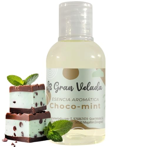 Esencia Aromática Choco Mint Premium | Aroma Dulce de Cacao y Frescura de Menta para Cosmética y Velas | Formato Litro