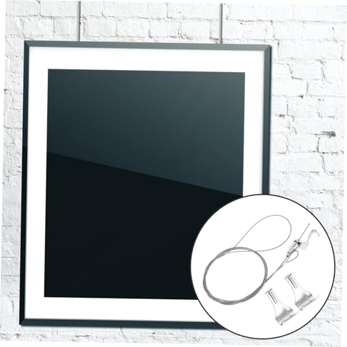 Image of Holibanna Adjustable Hooks for Picture Frames Heavy Duty Mirror Hanging Hardware