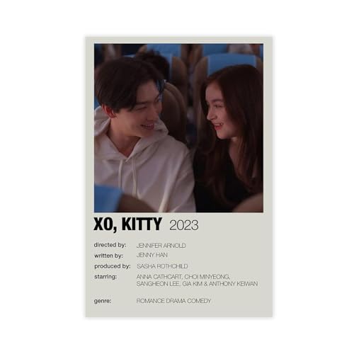 Bild: Generisch XO, Kitty-Filmposter 2, Leinwand-Poster, Wandkunst, Dekordruck, Bild, Gem�lde f�r Wohnzimmer, Schlafzimmer, Dekoration, ungerahmt: 30 x 45 cm f�r 18,34 EUR bei amazon.de