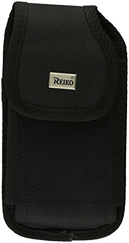 Reiko Rugged Belt Clip Holster Pouch for iPhone 6 4.7INCH, iPhone 6S 4.7inch - Retail Packaging - Black
