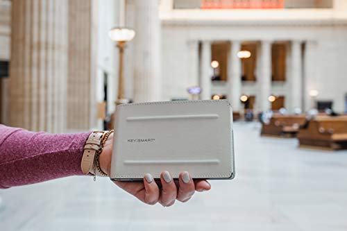 Image of KEY SMART Urban Union Passport Wallet (Marble White)