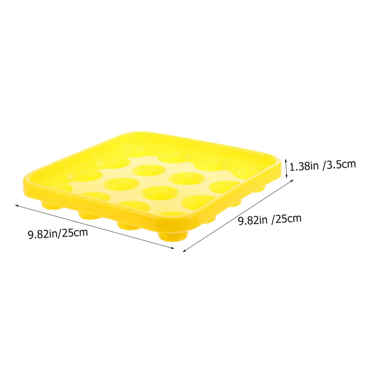 Mipcase Plastic Billiard Storage Tray 16 Balls Rack Pool Ball Organizing Bin for Snooker