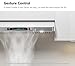 IKTCH 30 Inch Under Cabinet Range Hood with 900-CFM, 4 Speed Gesture Sensing&Touch Control Panel, Stainless Steel Kitchen Vent with 2 Pcs Baffle Filters(IKC01-30)