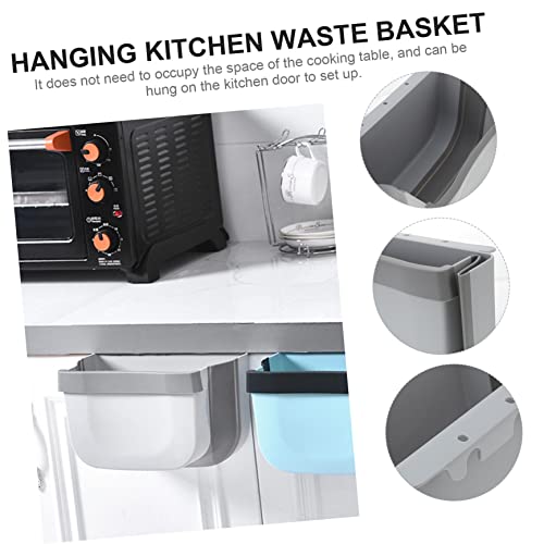 Caneca de basura colgante rectangular plegable miniatura 6
