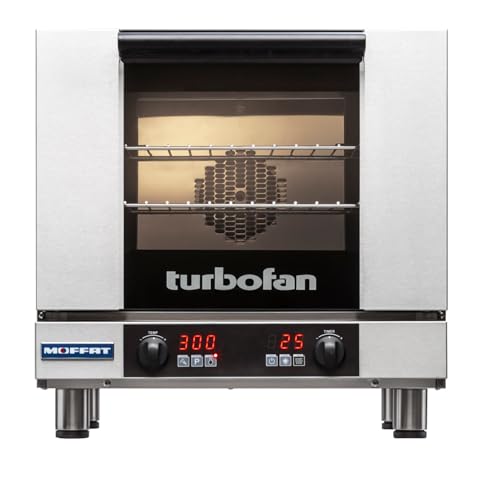 Image of Moffat Turbofan Full Size Countertop Electric Convection Oven, Single Deck, Digital Control, 208v /50 /60 /1ph