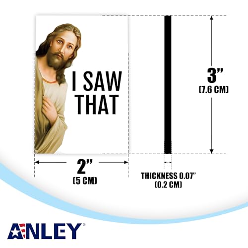 Imán decorativo rectangular Anley 2x3 pulgadas miniatura 3