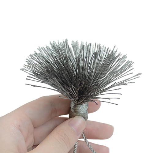 Image of 20Pcs 4.3 Inch Mini Craft Tassels for Earrings, DIY Crafts(Light Grey) | Handmade soft terylene, 2-inch cord loop, small Chinese knot-for earrings, bookmarks, tags, souvenirs and DIY crafts.