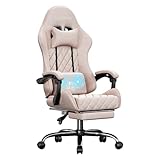 【Montage Rapide & Assistance Dédiée】 Livrée avec des instructions claires et tout le matériel nécessaire, cette fauteuil de jeu vidéo se monte facilement en 20 à 30 minutes. Notre équipe d’assistance dédiée reste disponible pour vous accompagner à chaque étape. Nous nous engageons à vous offrir une expérience fluide, du déballage à votre première session