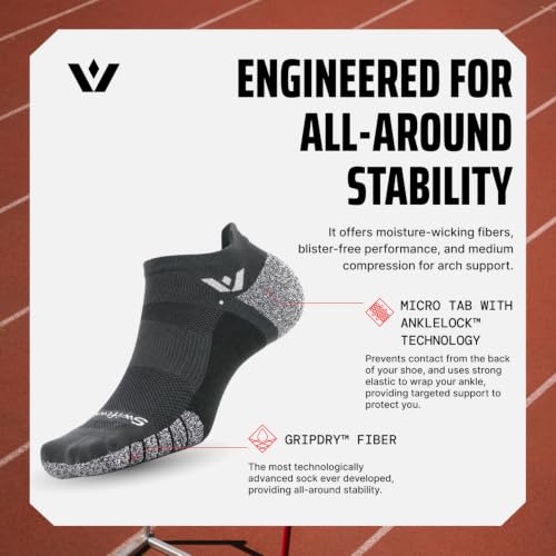Image of Swiftwick FLITE XT No Show Golf & Running Socks - Moisture Wicking