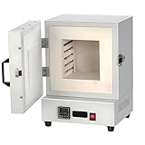 LYAYYDS Horno de mufla de 1150 °C, Horno eléctrico de 2000 W para joyería, Horno de Laboratorio Digital de 2102 Ω para desencerado, recocido y Tratamiento térmico, 42 x 30 x 27 cm