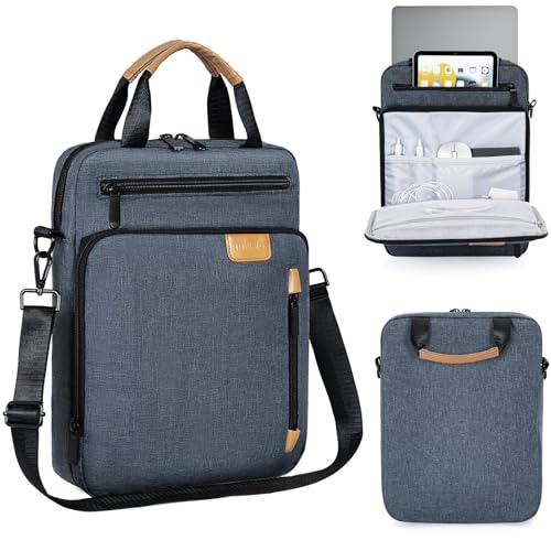 Image of Laptop Sleeve Bag,Padded Protective Travel Carrying Case for 15 inch MacBook Air M4 M3 M2 2025 2024 2023,Dell XPS 15 Plus,15 Inch Surface Laptop 7 /6 /5 /4 /3,Galaxy Tab S9 Utra 14.6 inch