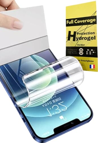 WardSan [Pack of 2 for IPHONE 11 PRO MAX/XS MAX 6.5 Inches - Hydrogel Screen Protector - HD Clear Flexible TPU Film