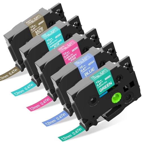 Labelwell kompatible für Brother P-touch Bänder TZe-211 TZe-111 TZe-411