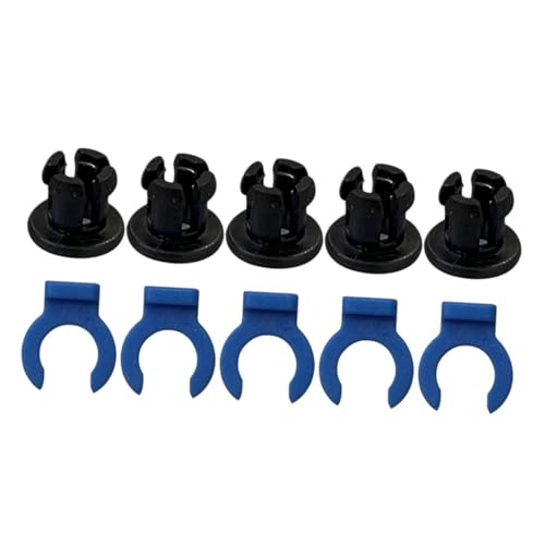 OUNONA Plastic Collet Clip with Stable Performance for 4mm Bowden Tube Quick Connector for 3d Printer Extruder Hotend Cl
