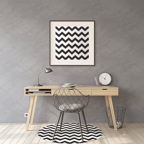 Tapis protection sol PVC imperméable protecteur de sol zigzag