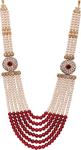 RAADHE CREATION Seven Layers Long Mala 
