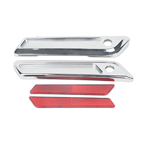 Cubiertas de bisagra para alforjas compatibles con Harley Davidson 2014+ miniatura 1