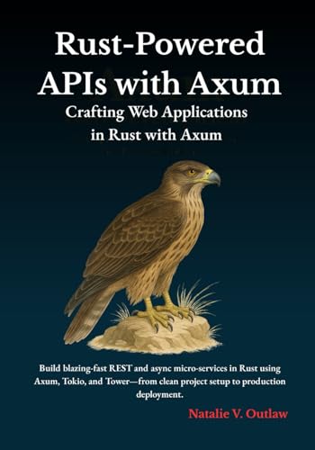 Rust-Powered APIs with Axum: Build blazing-fast REST and async micro-services in Rust using Axum, Tokio, and Tower—from clean project setup to production deployment.