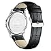 Imagen de LN LENQIN Reloj Hombre Correa de Piel Relojes AnalóGicos Cuarzo para Hombres Relojes Acuatico Hombre Elegante Casual DiseñAdor Reloj de Pulsera