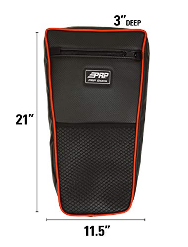 Bolsa central PRP Seats E34-210 para Polaris RZR, Negro miniatura 4