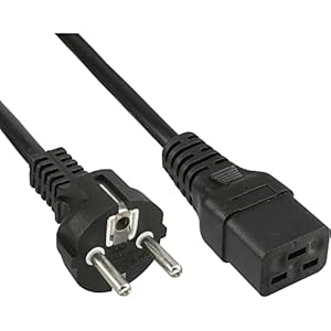 InLine 16658D Kabel Zasilający 16A 1m