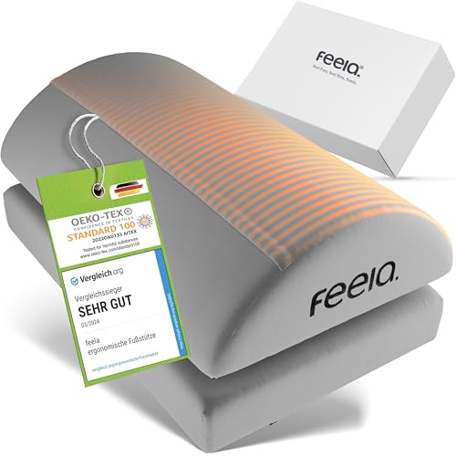 feela.® Fußstütze Schreibtisch [VERGLEICHSSIEGER...